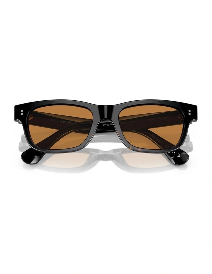 Oliver Peoples Rosson Sun Acetate Sunglasses in Black image 4