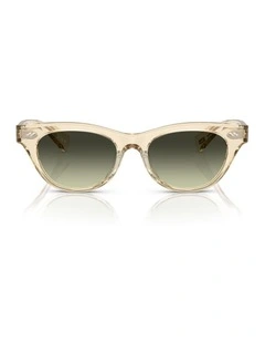Oliver Peoples Avelin Acetate Sunglasses in Yellow