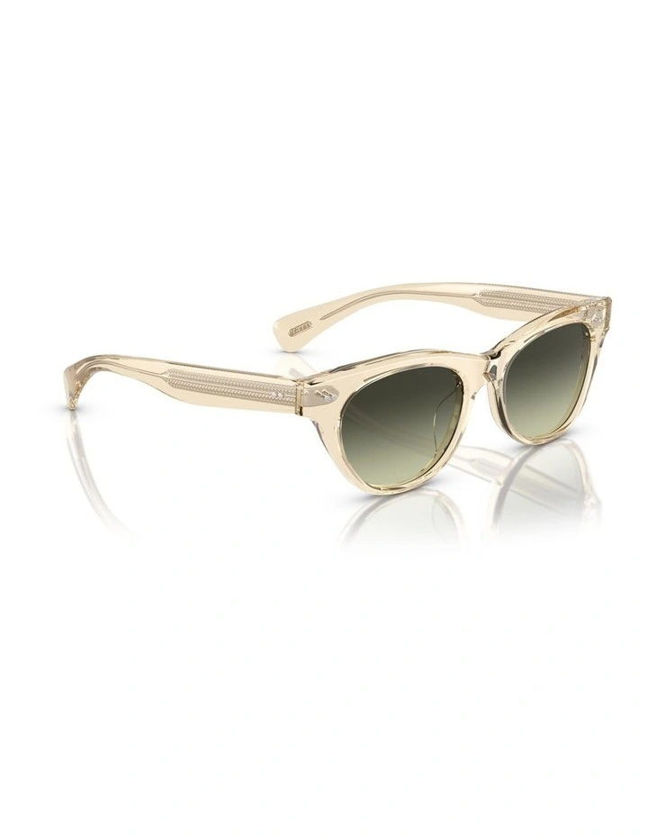 Oliver Peoples Avelin Acetate Sunglasses in Yellow image 2
