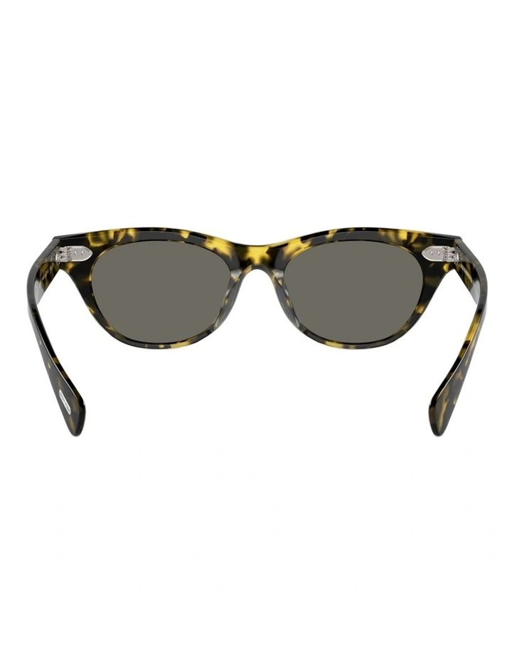 Oliver Peoples Avelin Acetate Sunglasses in Tortoise image 4