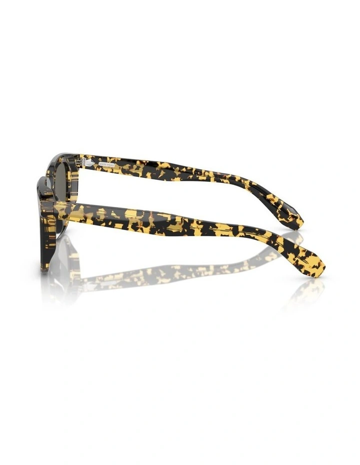 Oliver Peoples N.06 Sun Acetate Sunglasses in Tortoise image 3