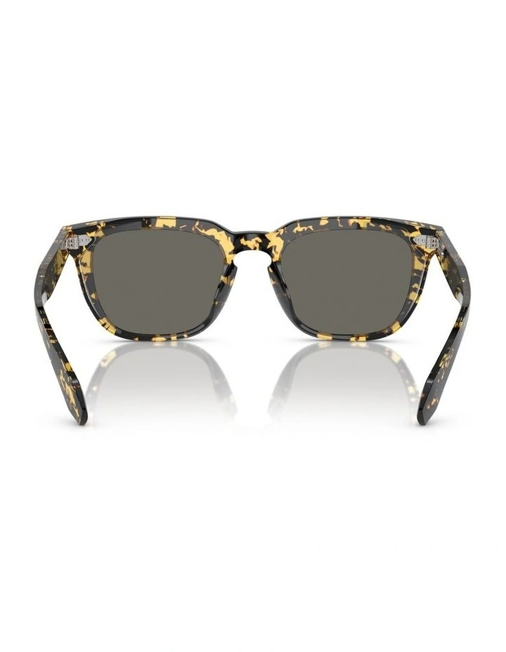 Oliver Peoples N.06 Sun Acetate Sunglasses in Tortoise image 4