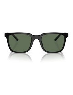 Oliver Peoples Mr. Federer Injected Polarised Sunglasses in Black