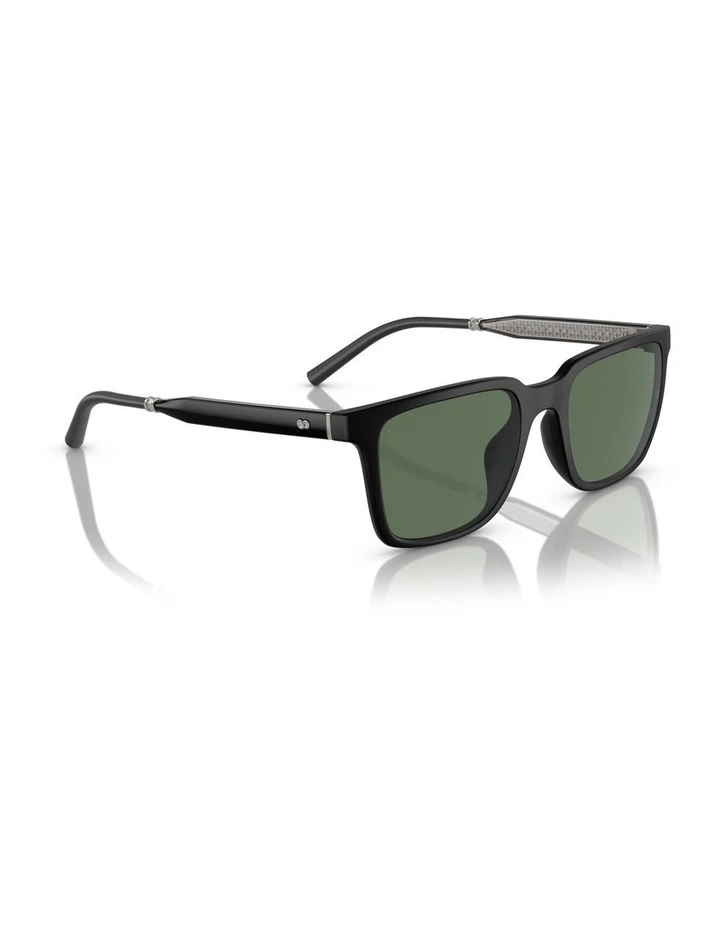 Oliver Peoples Mr. Federer Injected Polarised Sunglasses in Black image 4