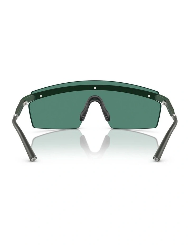 Oliver Peoples R-4 Injected Sunglasses in Green image 3