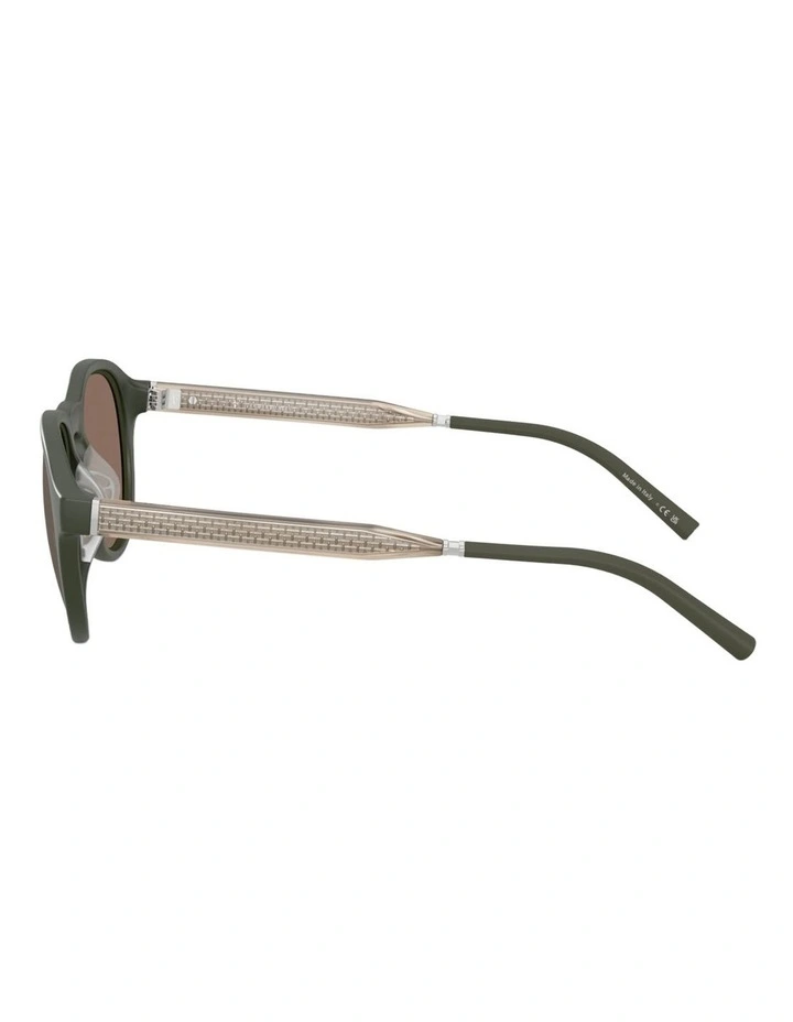 Oliver Peoples R-8 Injected Sunglasses in Green image 2