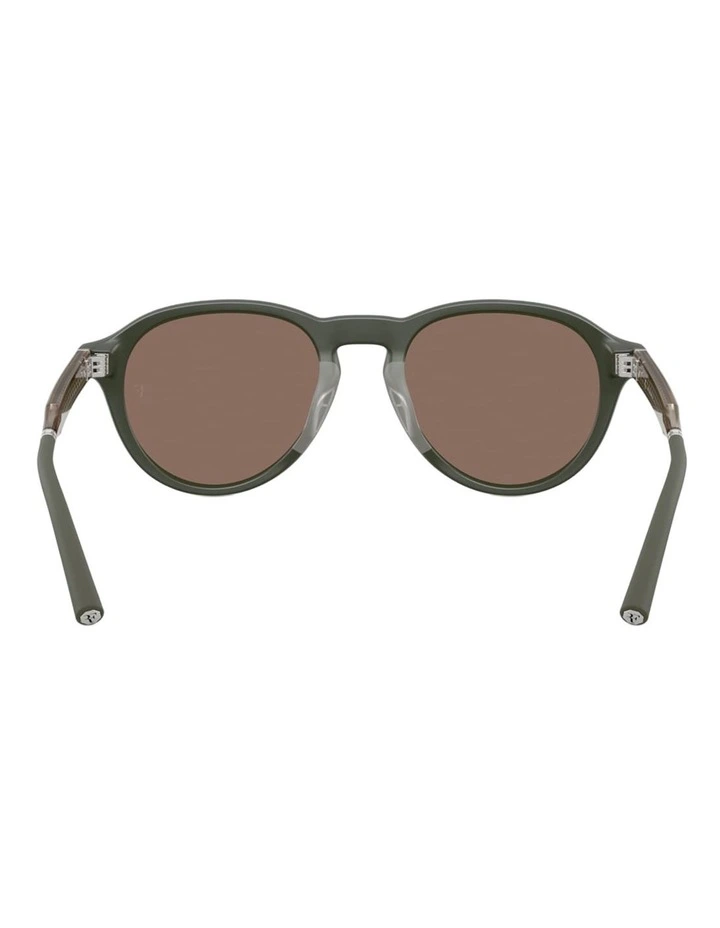 Oliver Peoples R-8 Injected Sunglasses in Green image 3