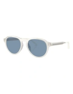 Oliver Peoples R-8 Injected Sunglasses in White