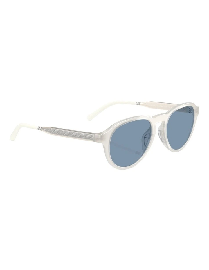 Oliver Peoples R-8 Injected Sunglasses in White image 5