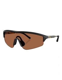 Oliver Peoples R-7 Injected Sunglasses in Black
