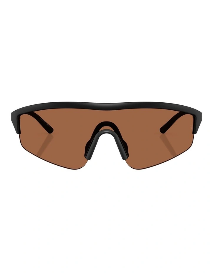 Oliver Peoples R-7 Injected Sunglasses in Black image 2
