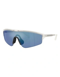 Oliver Peoples R-7 Injected Sunglasses in White