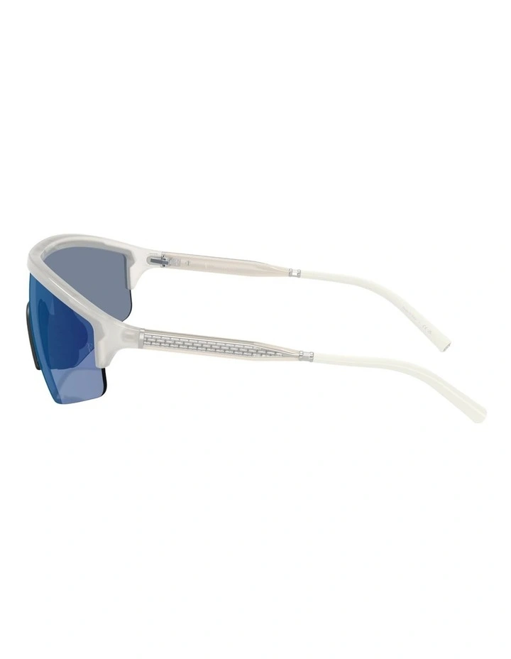 Oliver Peoples R-7 Injected Sunglasses in White image 3