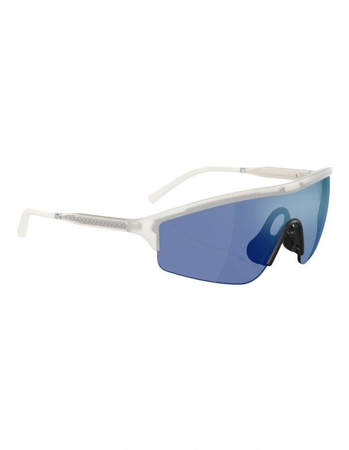 Oliver Peoples R-7 Injected Sunglasses in White image 5