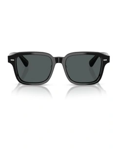 Oliver Peoples Errisson Sun Acetate Polarised Sunglasses in Black