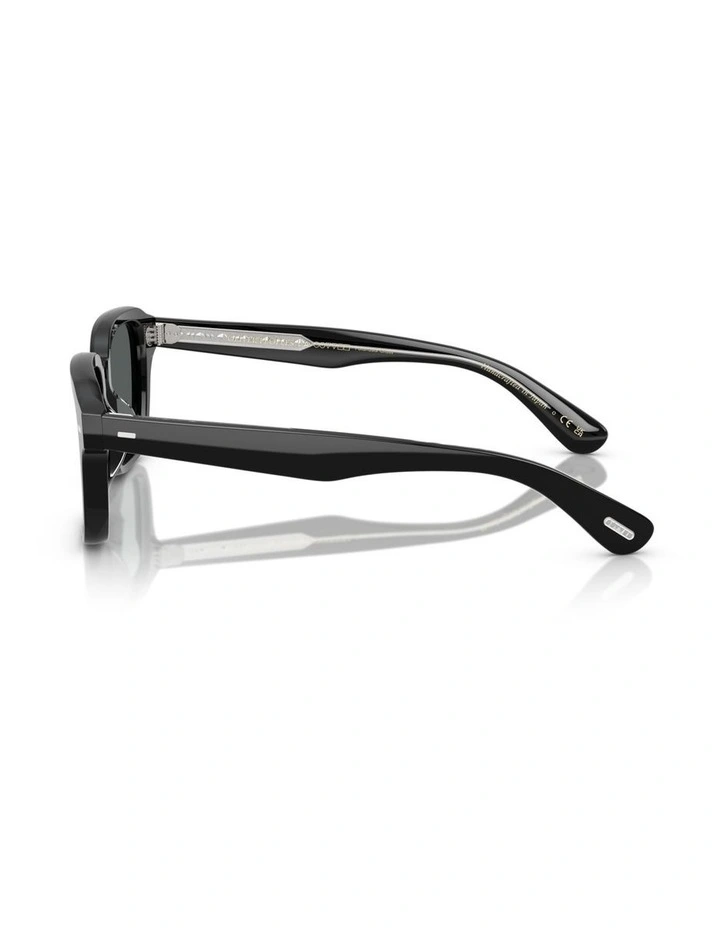 Oliver Peoples Errisson Sun Acetate Polarised Sunglasses in Black image 2
