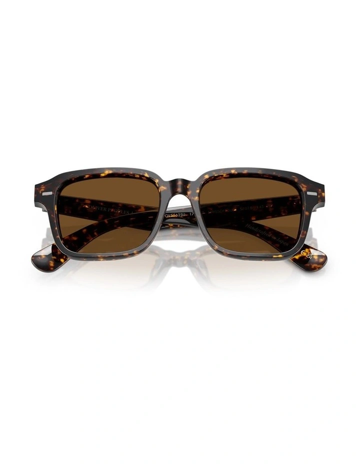 Oliver Peoples Errisson Sun Acetate Polarised Sunglasses in Tortoise image 4
