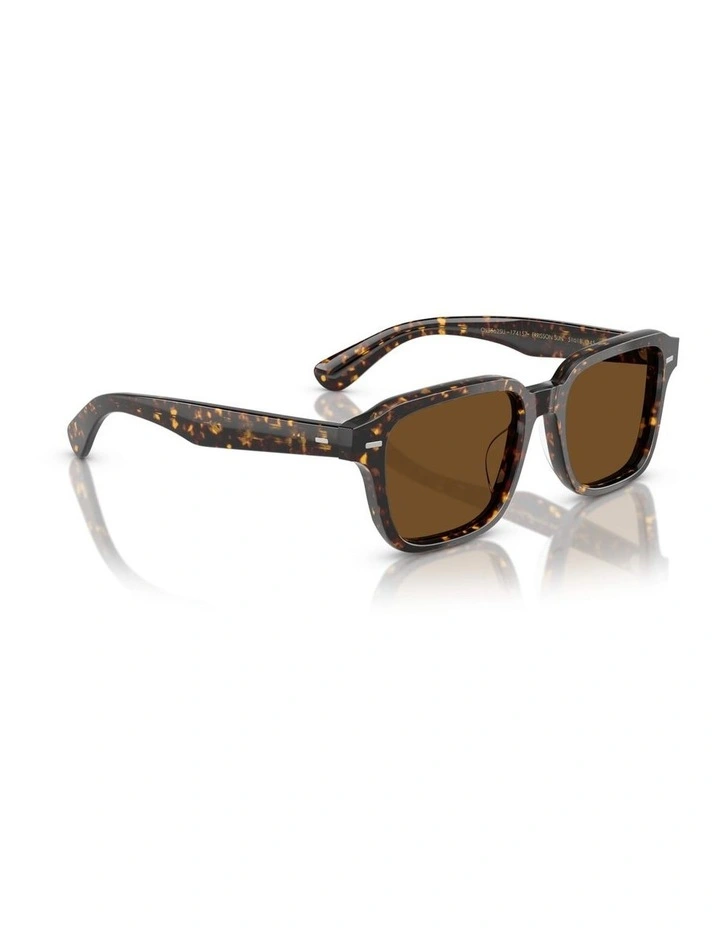 Oliver Peoples Errisson Sun Acetate Polarised Sunglasses in Tortoise image 5