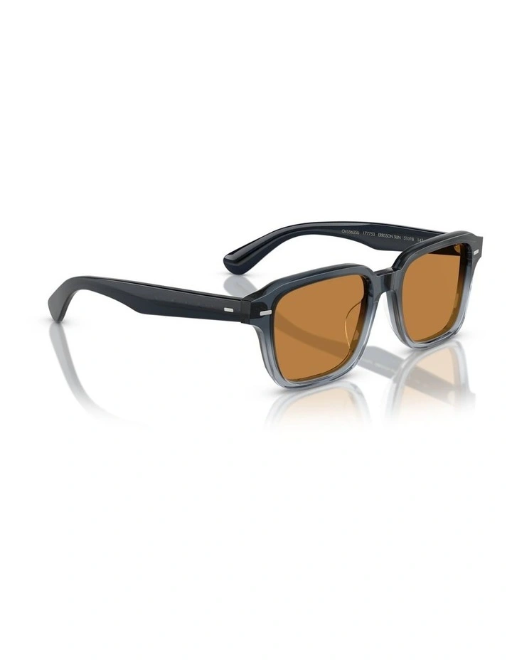 Oliver Peoples Errisson Sun Acetate Sunglasses in Blue image 4