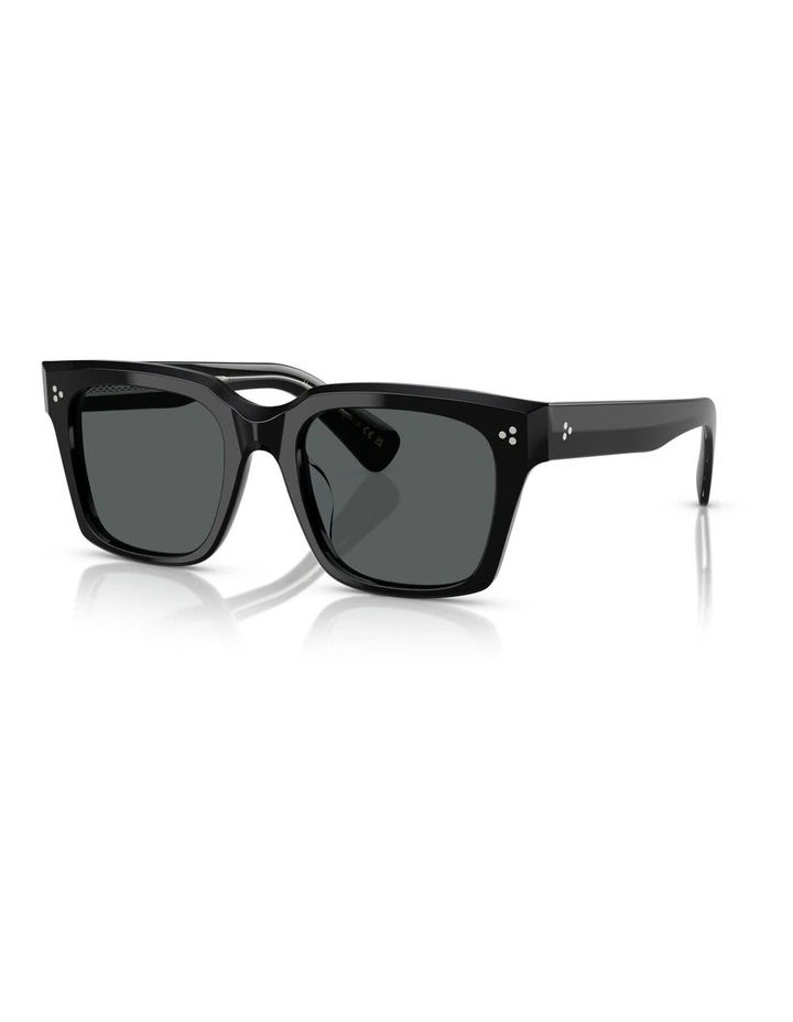 Oliver Peoples Ollice Acetate Polarised Sunglasses in Black image 1
