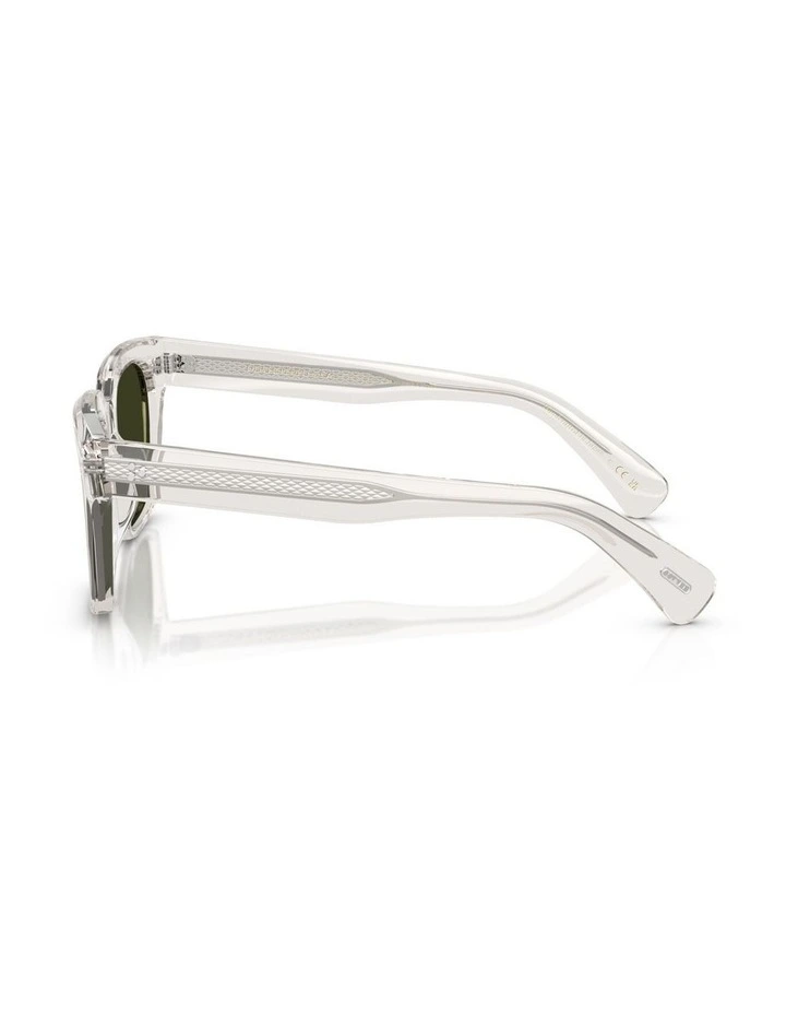 Oliver Peoples Ollice Acetate Polarised Sunglasses in Grey image 2