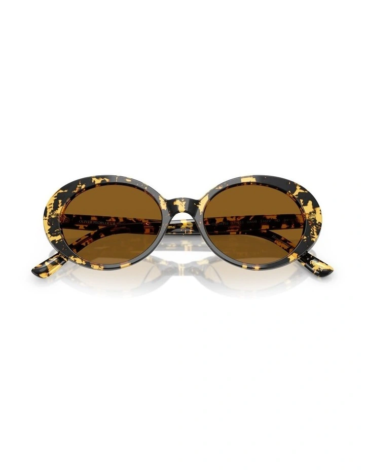 Oliver Peoples Lumar Acetate Sunglasses in Tortoise image 4