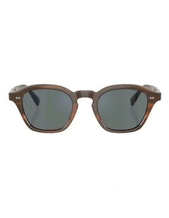 Oliver Peoples Eyles Acetate Sunglasses in Green