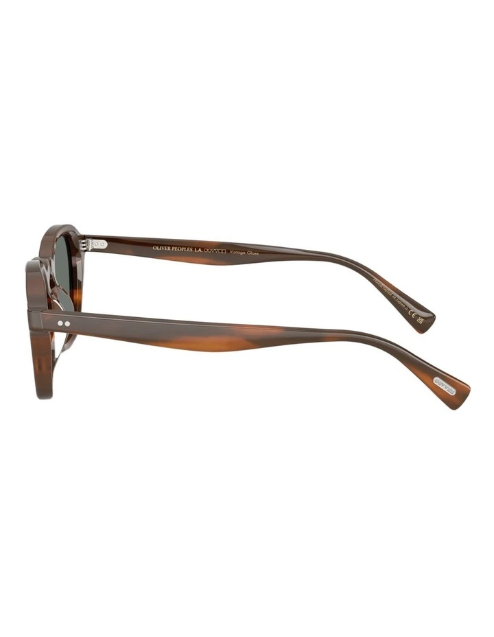 Oliver Peoples Eyles Acetate Sunglasses in Green image 2