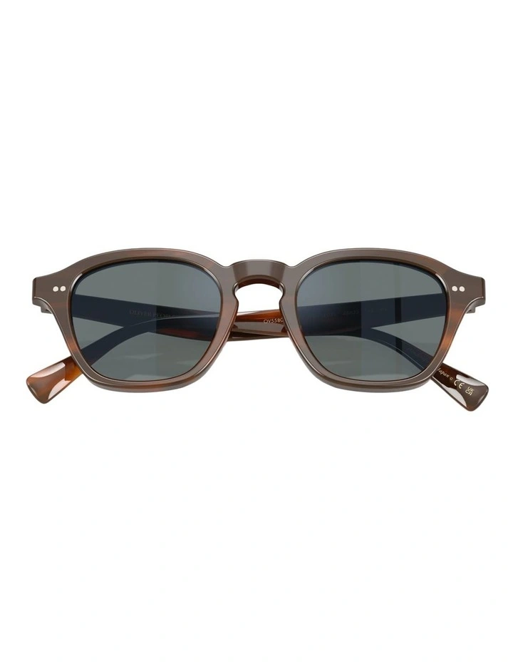 Oliver Peoples Eyles Acetate Sunglasses in Green image 3