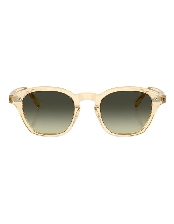 Eyles Acetate Sunglasses in Beige image 2