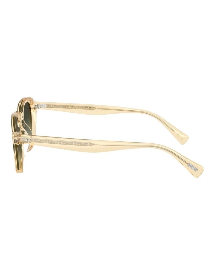 Eyles Acetate Sunglasses in Beige image 3