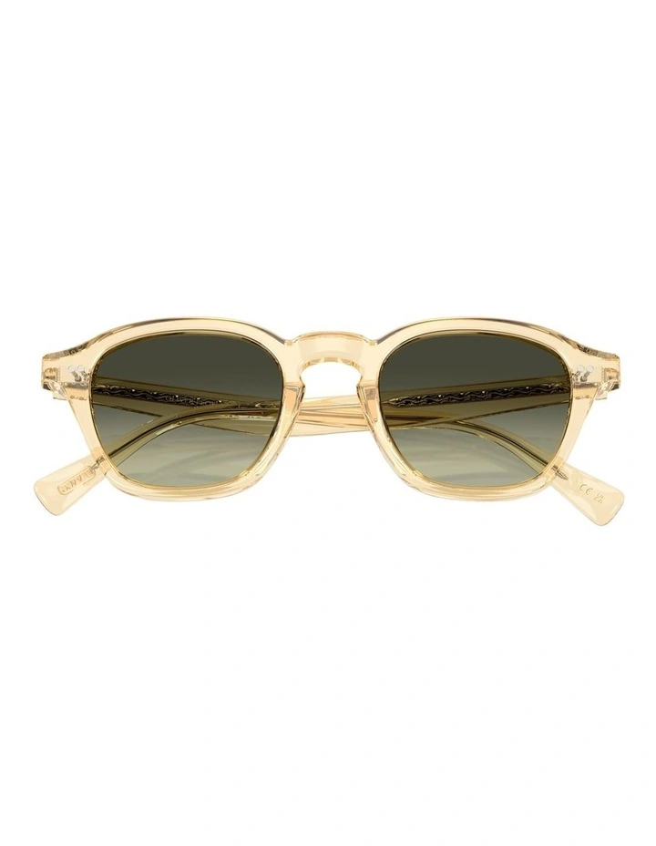 Eyles Acetate Sunglasses in Beige image 4