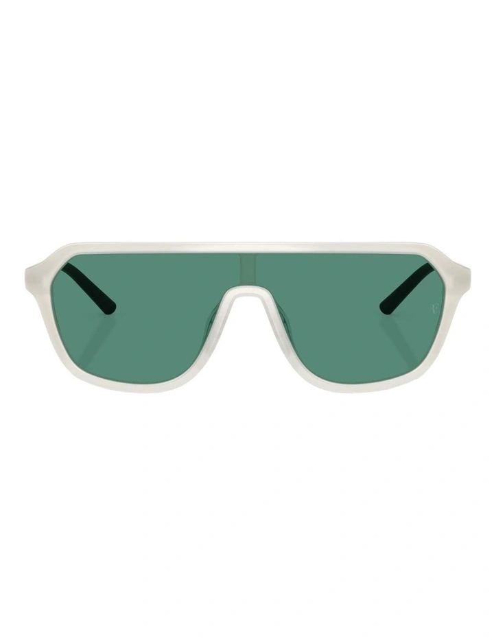 Oliver Peoples R-12 Injected Sunglasses in White image 2