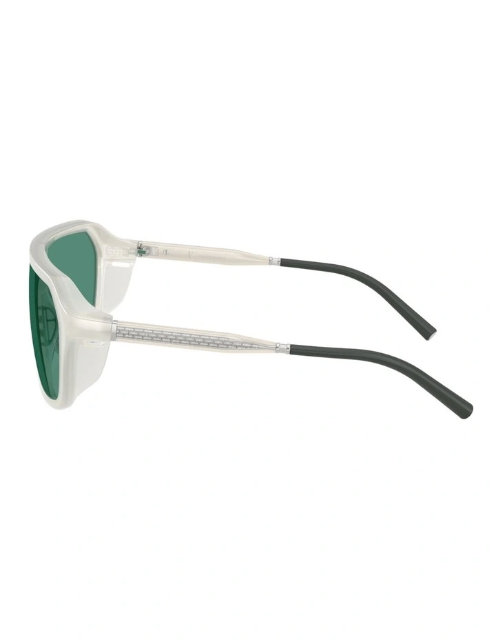 Oliver Peoples R-12 Injected Sunglasses in White image 3