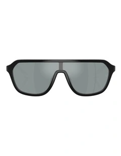 Oliver Peoples R-12 Injected Sunglasses in Black
