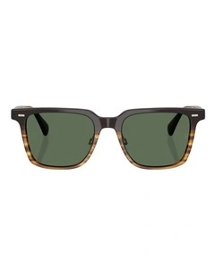 Oliver Peoples Mr. Federer II Acetate Polarised Sunglasses in Brown