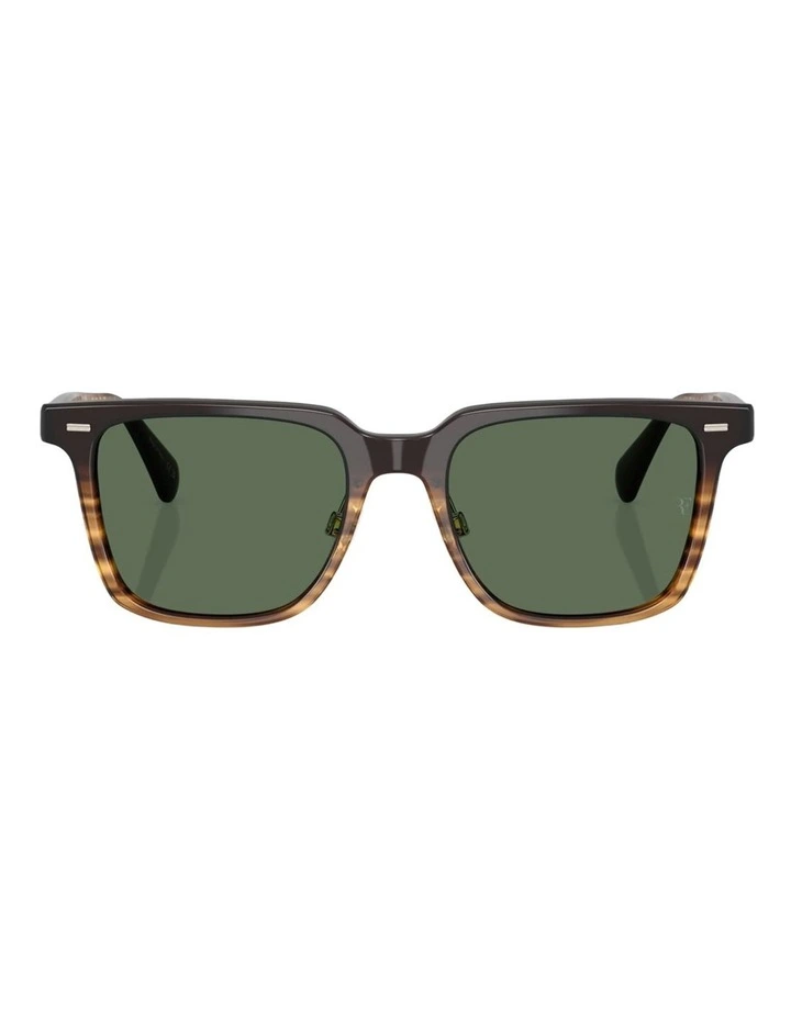 Oliver Peoples Mr. Federer II Acetate Polarised Sunglasses in Brown image 1