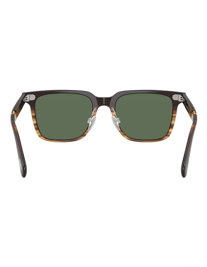 Oliver Peoples Mr. Federer II Acetate Polarised Sunglasses in Brown image 2