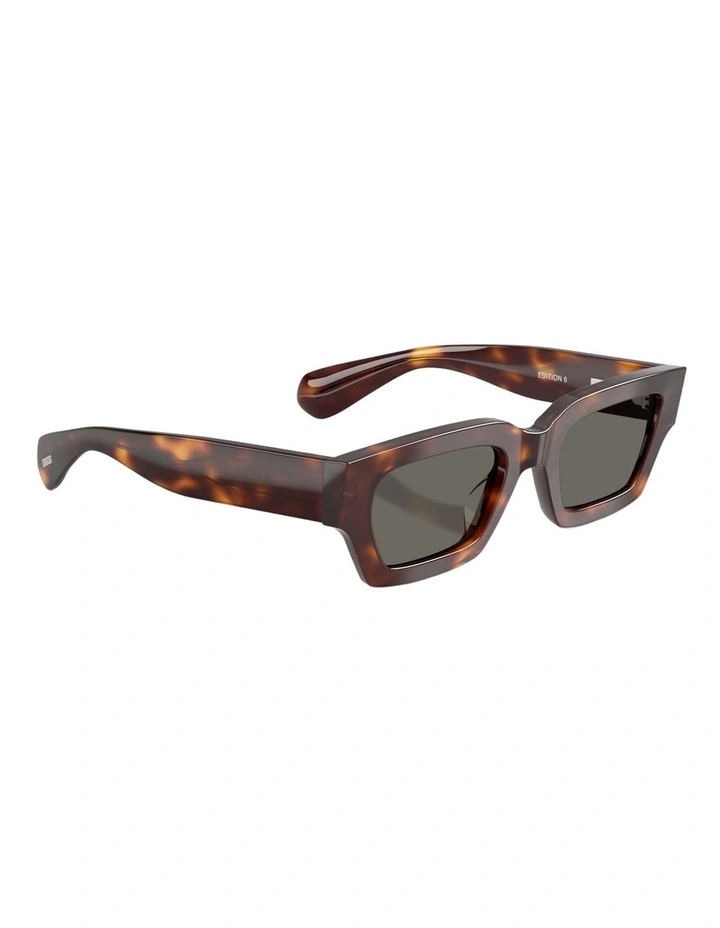 Oliver Peoples Edition 6 Acetate Sunglasses in Tortoise image 5