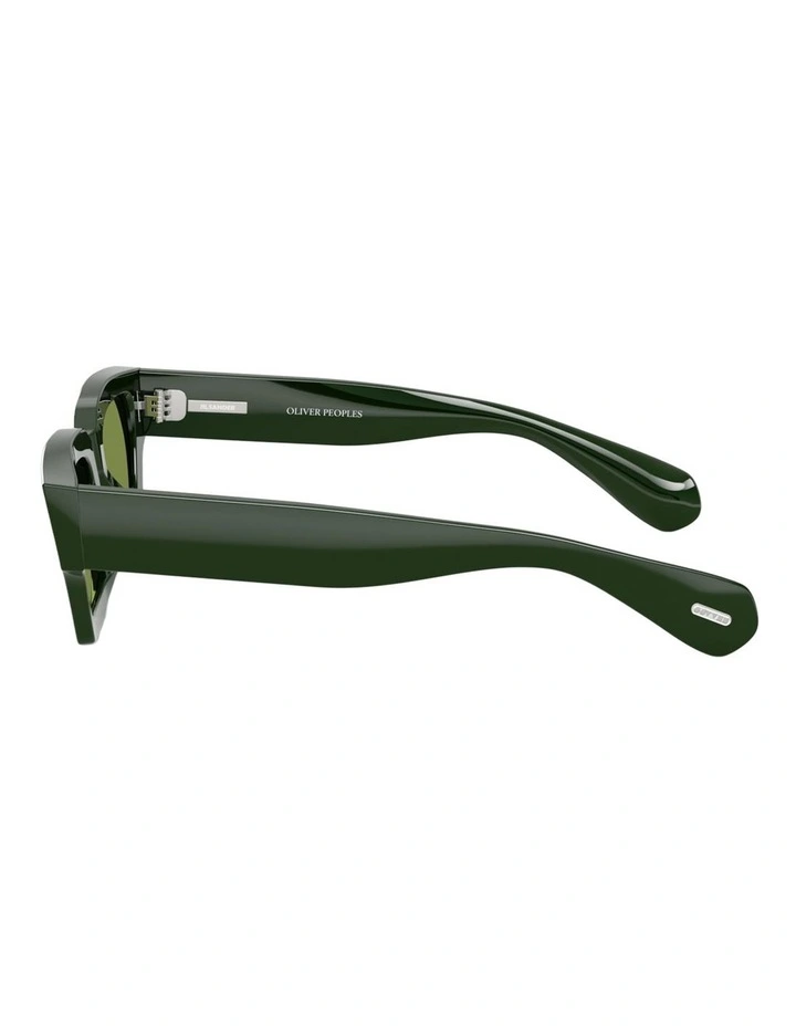 Oliver Peoples Edition 6 Acetate Sunglasses in Green image 3
