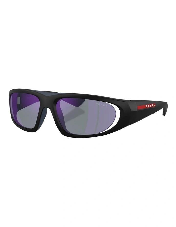 Injected Sunglasses in Black image 1