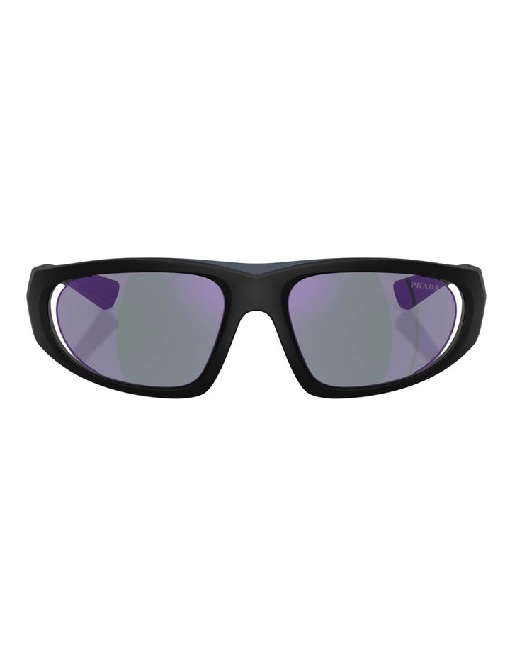 Injected Sunglasses in Black image 2