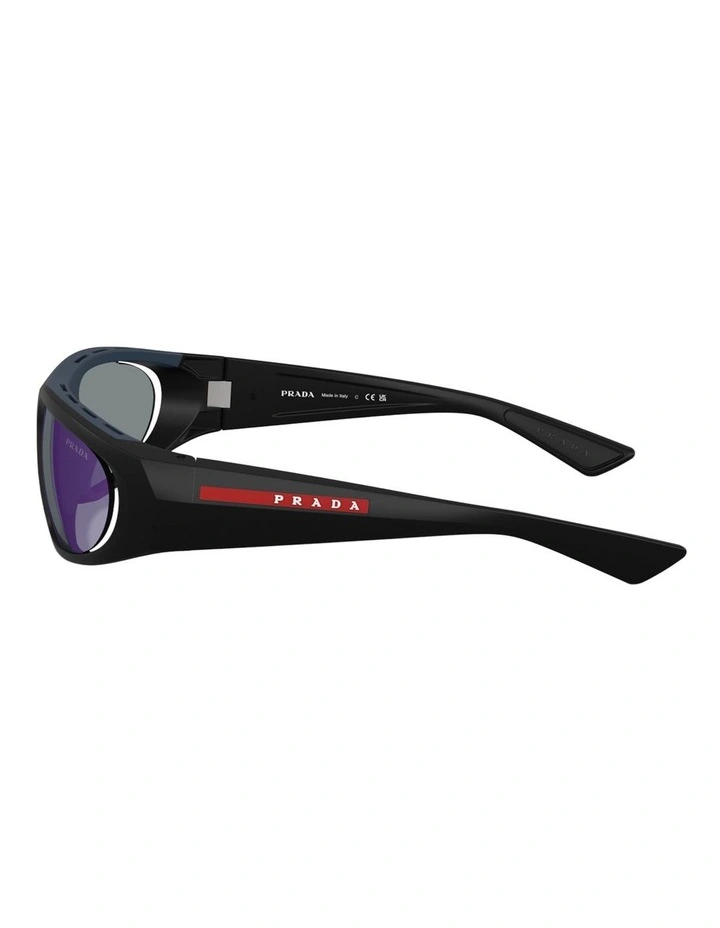Injected Sunglasses in Black image 3