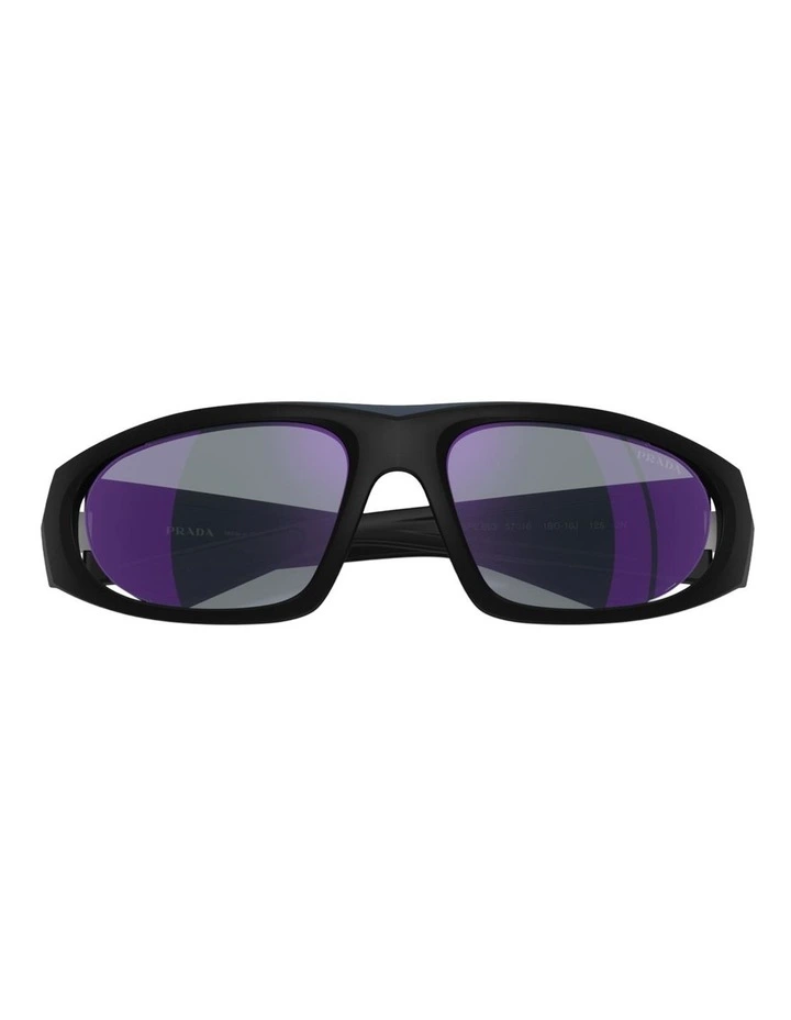 Injected Sunglasses in Black image 4