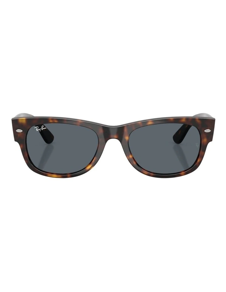 Ray-Ban Mega Wayfarer II Acetate Sunglasses in Tortoise image 2