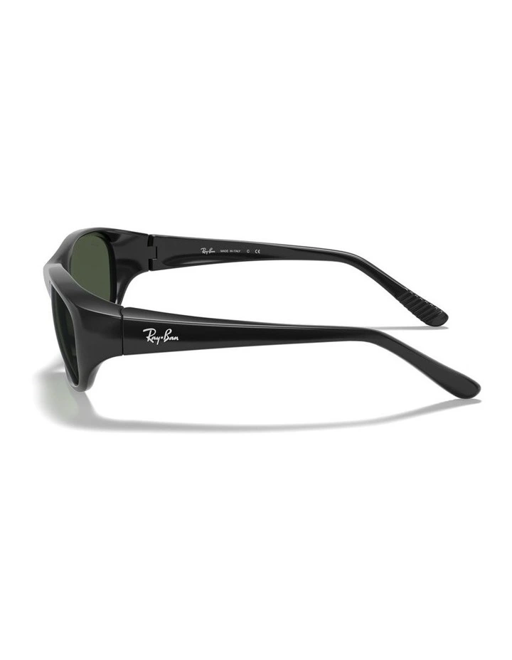 Ray-Ban Daddy-O Injected Sunglasses in Black image 2
