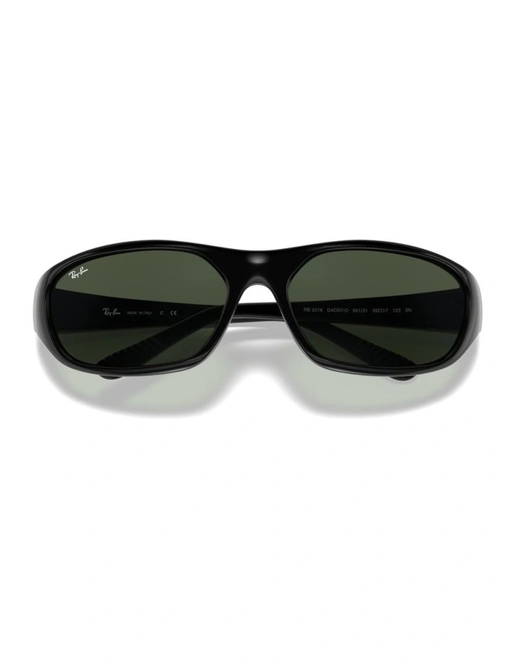 Ray-Ban Daddy-O Injected Sunglasses in Black image 4