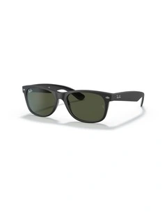 Ray-Ban New Wayfarer Color Mix Injected Sunglasses in Black