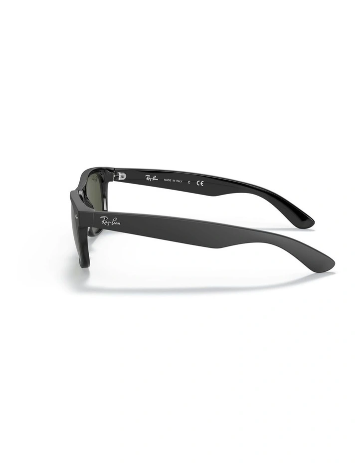 Ray-Ban New Wayfarer Color Mix Injected Sunglasses in Black image 2