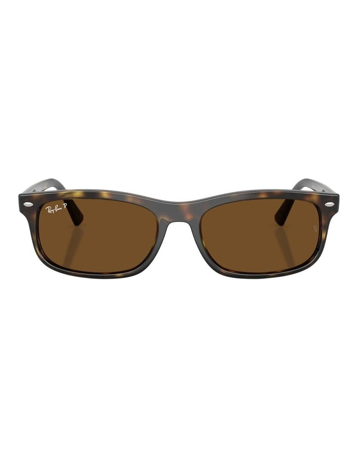 Ray-Ban RB2224 Acetate Polarised Sunglasses in Tortoise image 2